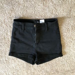 Fashion nova high waisted shorts - Black (3)